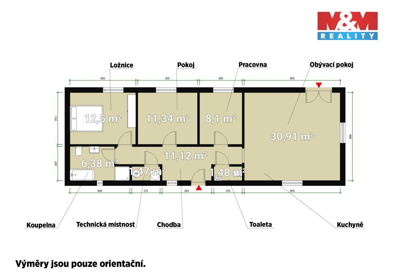 Prodej rodinný dům - Újezd, 84 m²