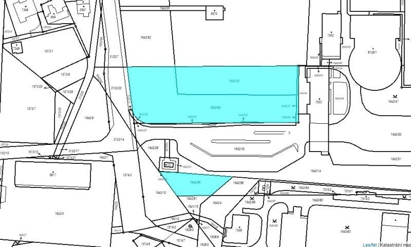 Prodej komerční pozemek - Jožky Silného, Kroměříž