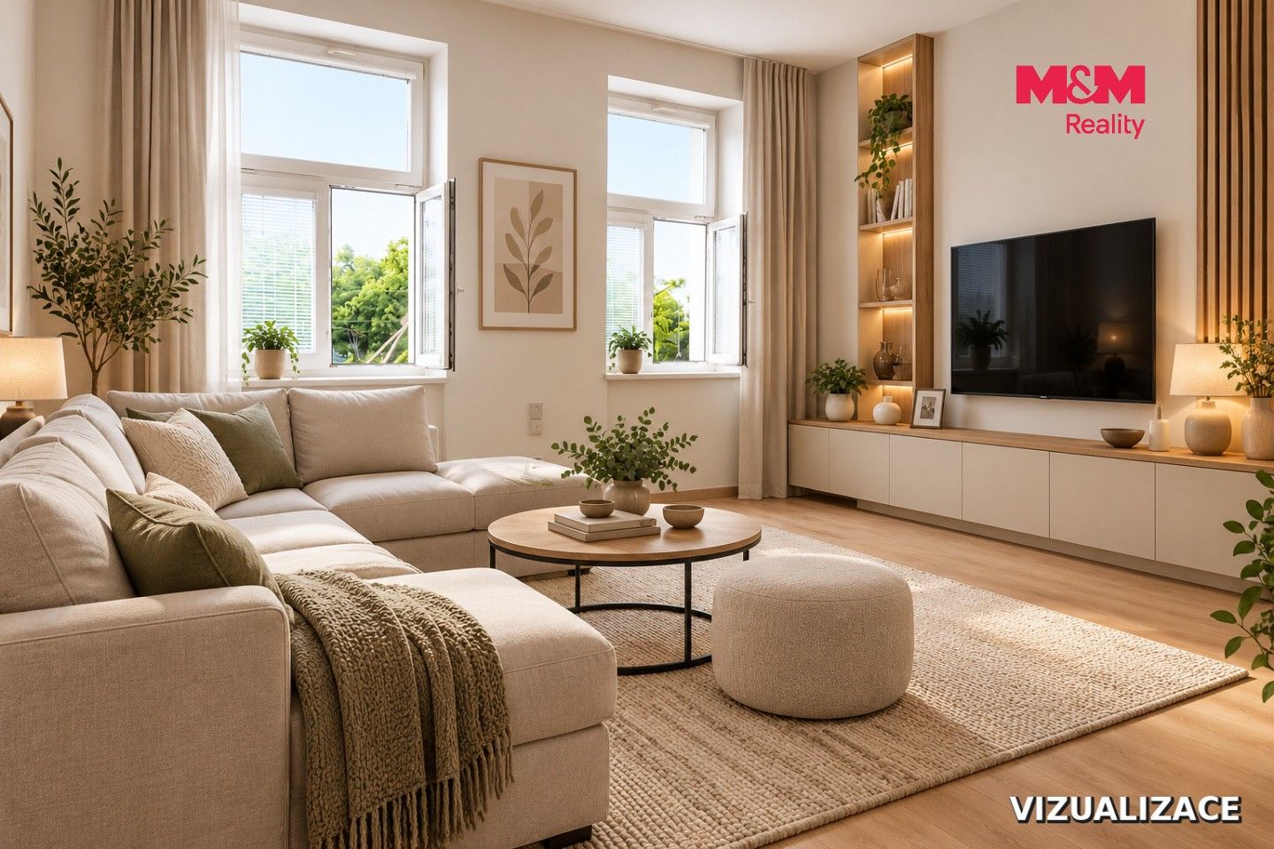 2+1, Pod pekárnami, Praha, 61 m² - 2