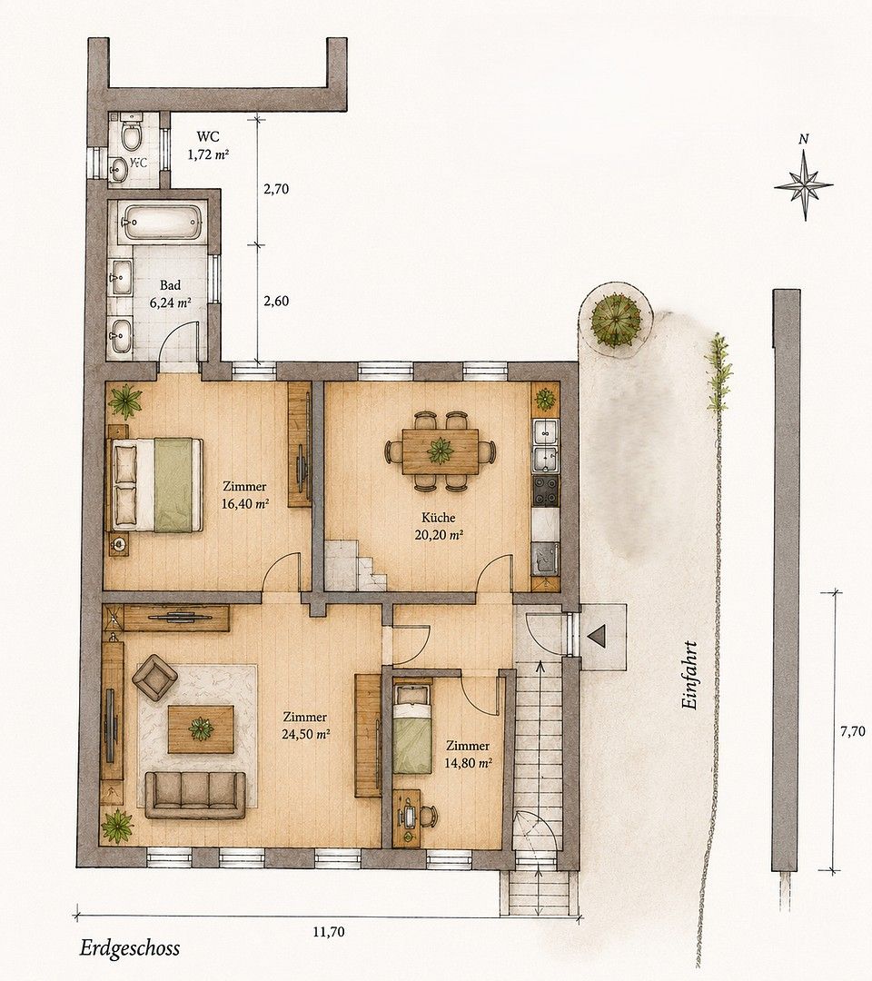 Rodinný dům · 110 m² · Heidelberg-Handschuhsheim Handschuhsheim Baden-Württemberg 69121 - 4