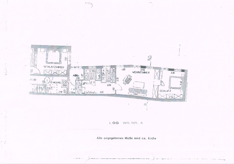 2+1, Beckergrube Lübeck Innenstadt Schleswig-Holstein 23552, 60 m² - 2