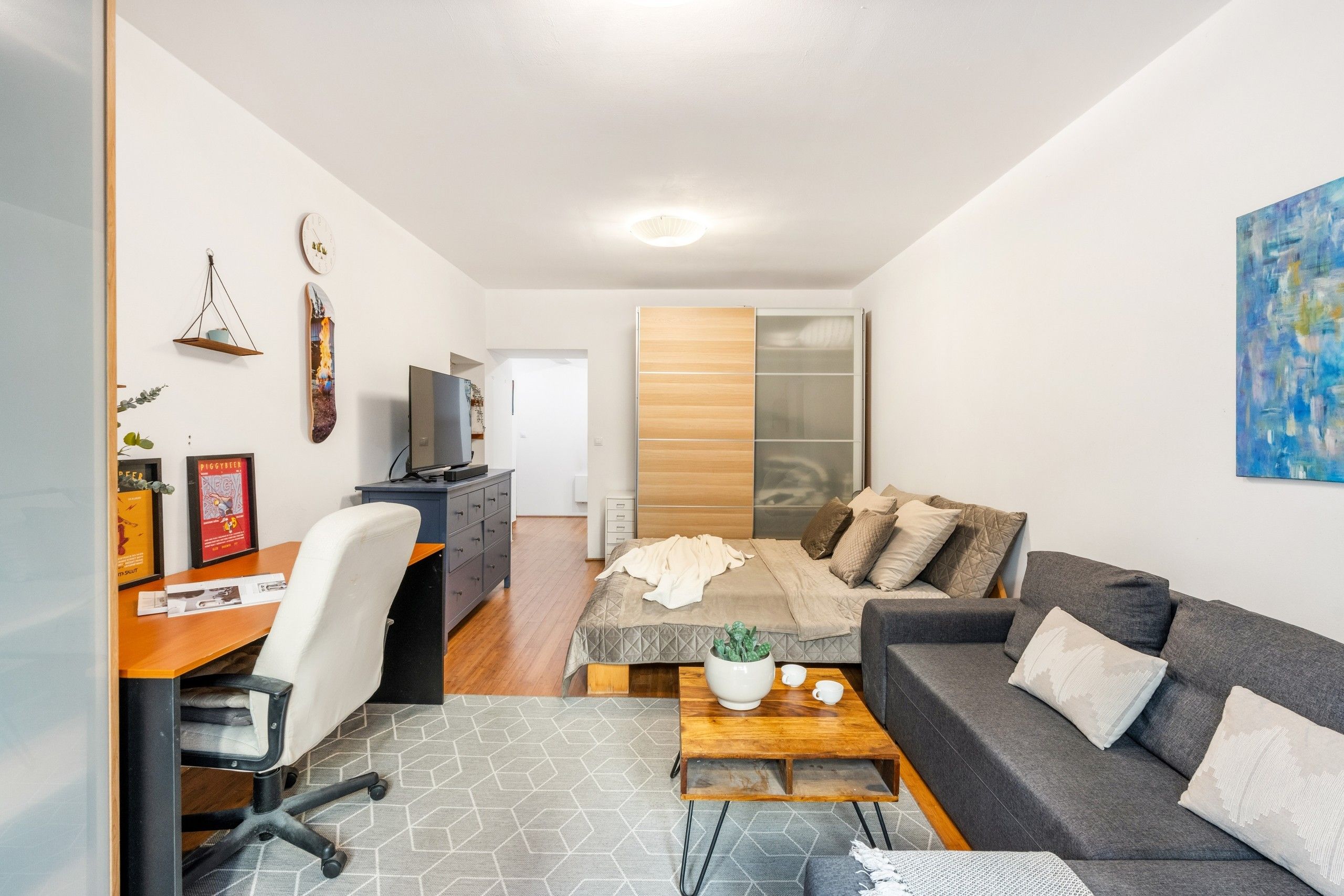 Prodej byt 1+kk - Žerotínova 1272, Praha Žižkov, 51 m² - 5