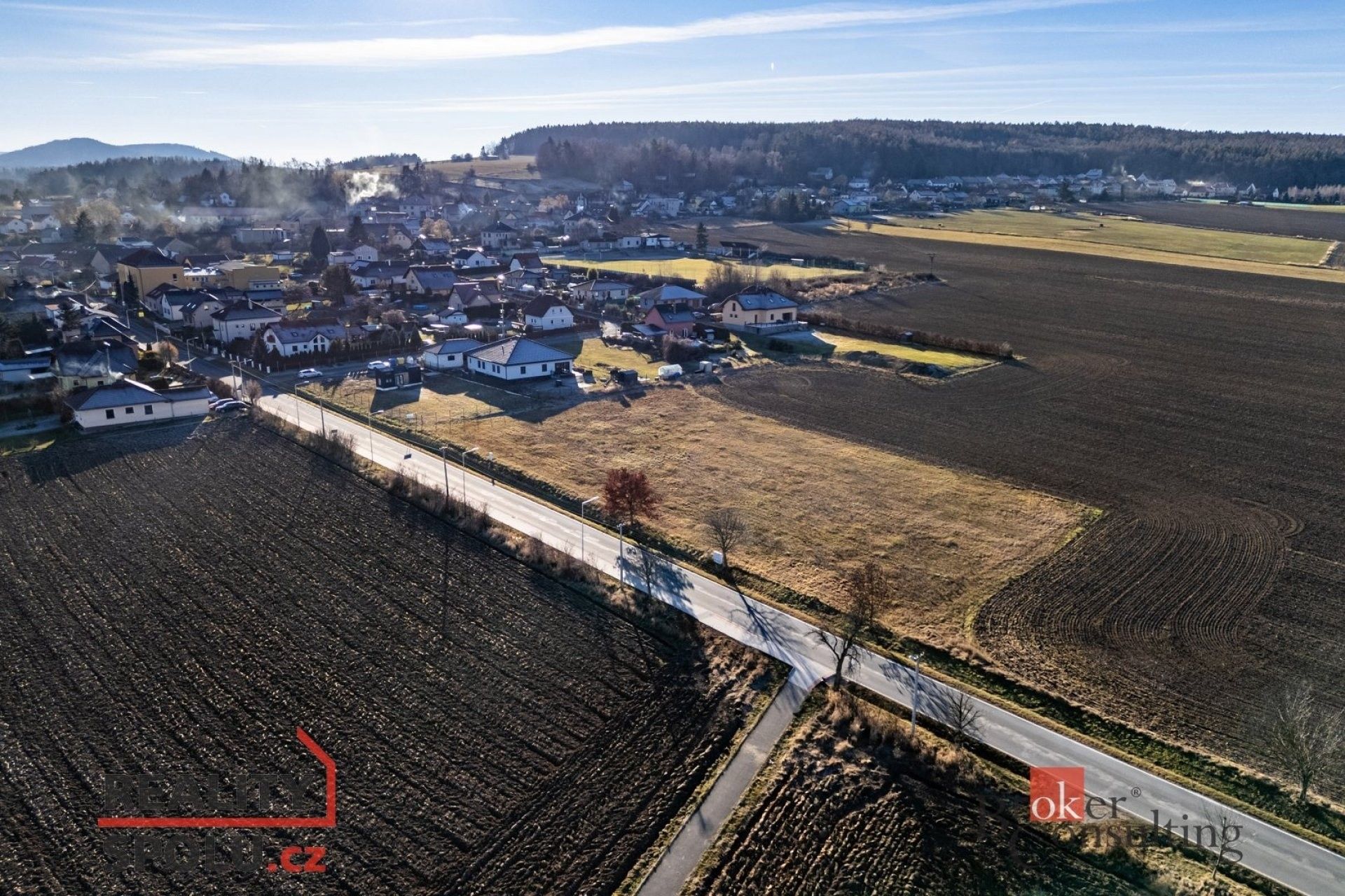 Prodej pozemek pro bydlení - Újezd, 1 173 m²