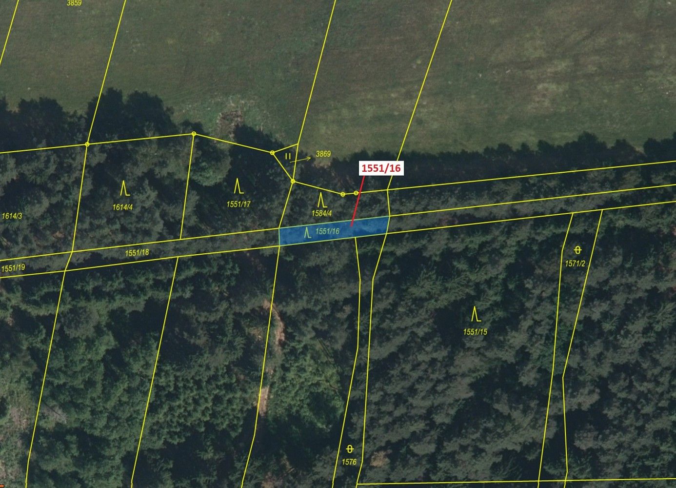 Prodej les - Číměř, okres Jindřichův Hradec, Jihočeský kraj - 2