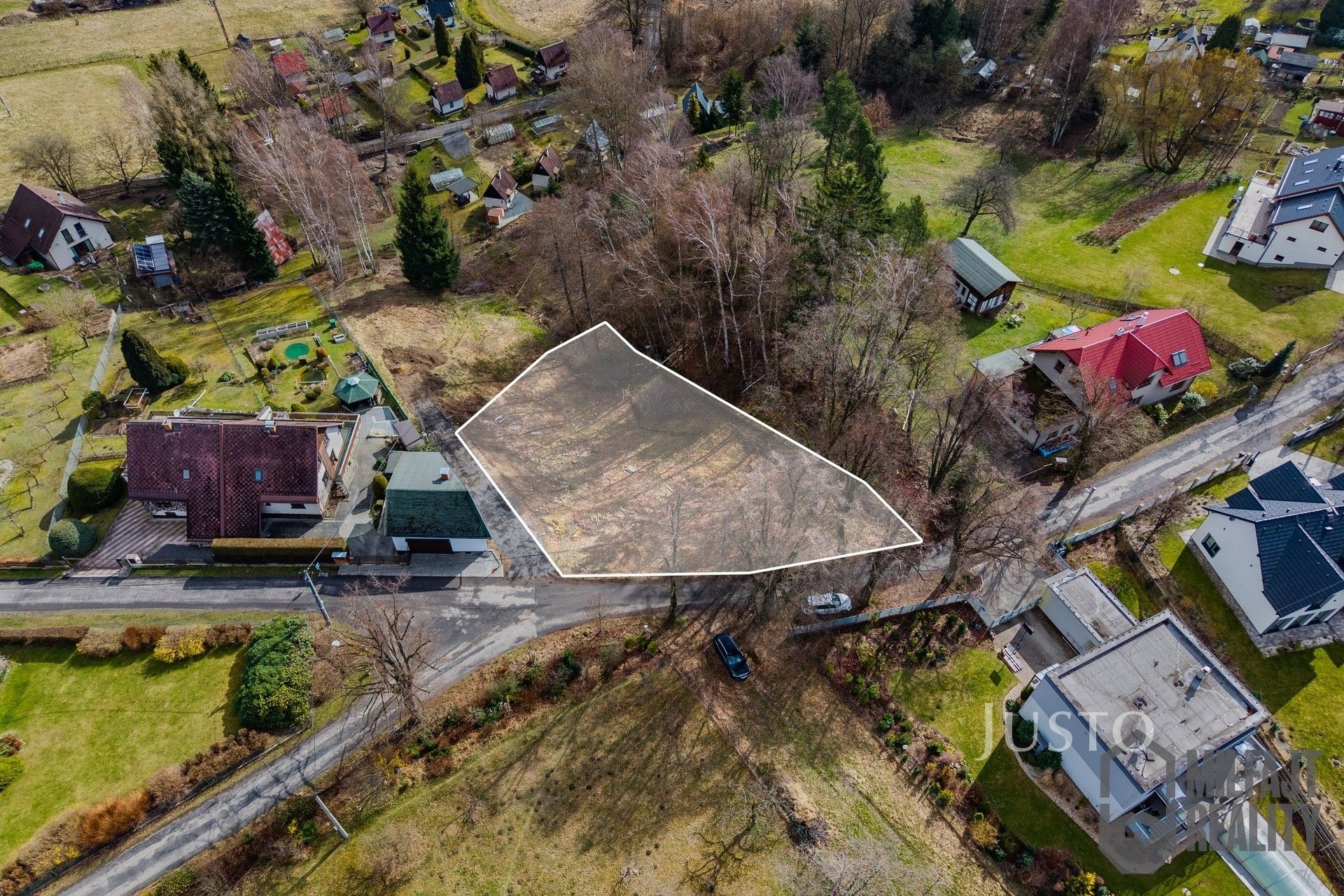 Pozemky pro bydlení, Liberec XXV-Vesec, 1 358 m² - 1