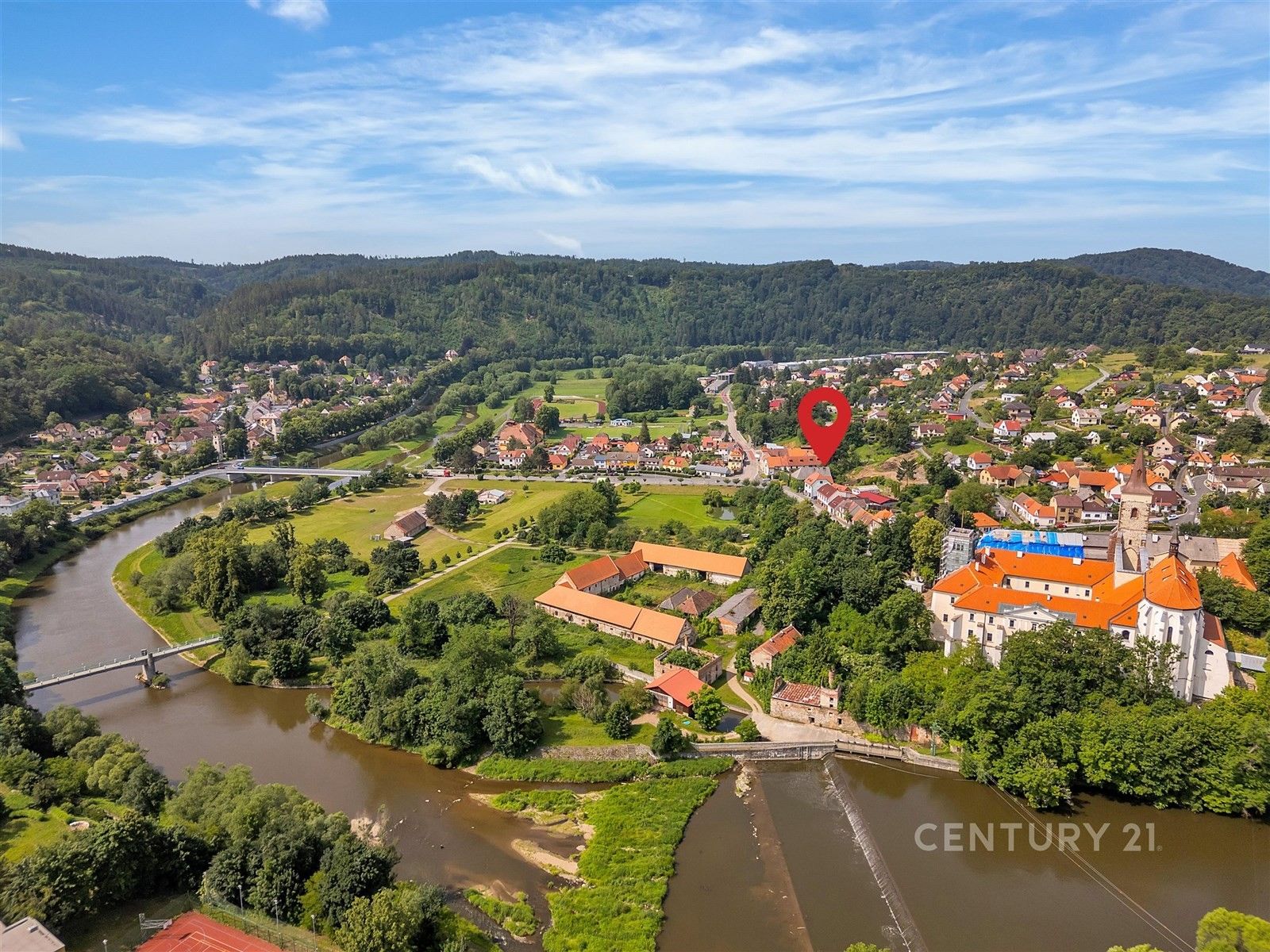 Ubytovací zařízení, Klášterní, Sázava, 700 m²