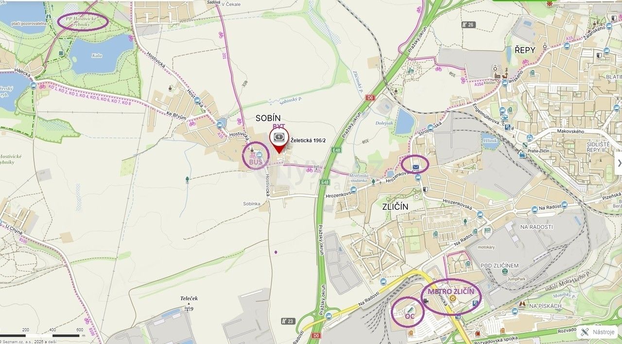 Pronájem ostatní - Želetická, Praha, 12 m²