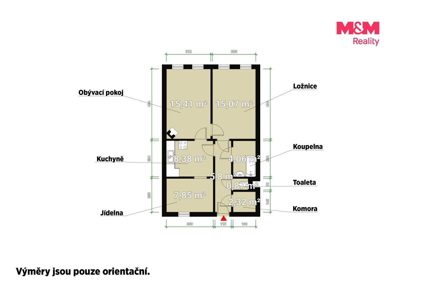 Prodej byt 2+1 - Jáchymovská, Abertamy, 60 m² - 5