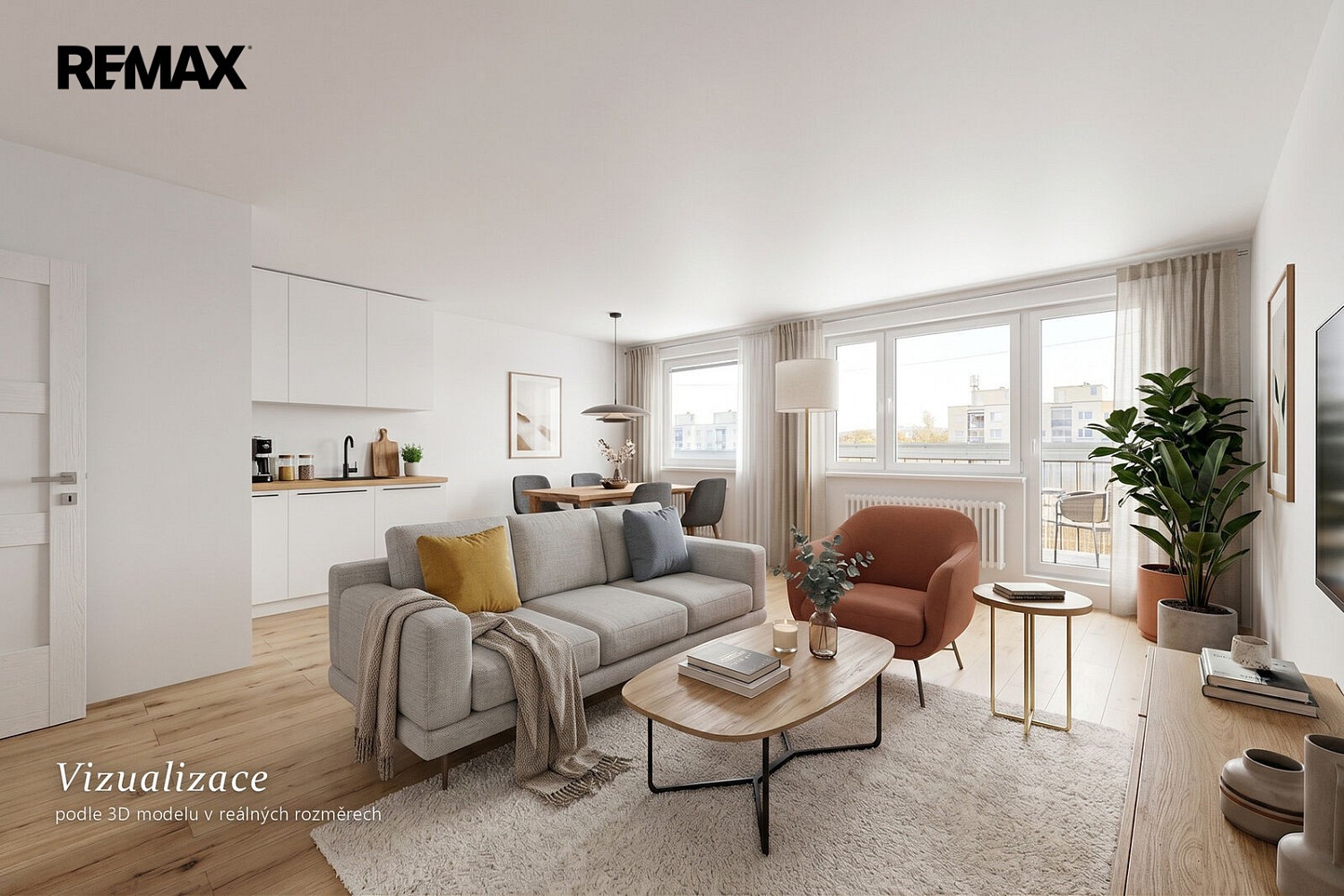 2+1, Toruňská, Praha 8 - Bohnice, 62 m²