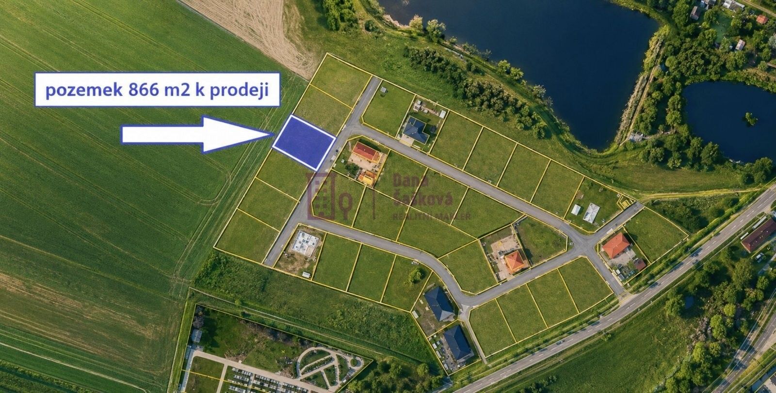Pozemky pro bydlení, Starý Dvůr 839, Žirovnice, 866 m² - 2