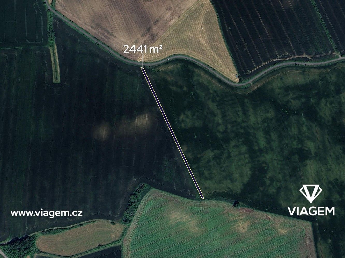 Prodej zemědělský pozemek - Všechovice, okres Přerov, Olomoucký kraj - 2