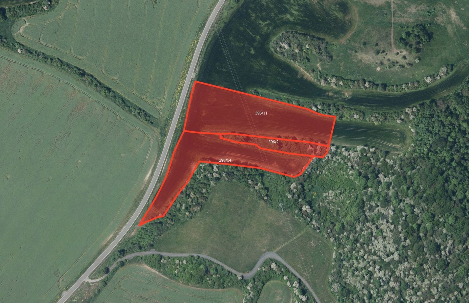 Zemědělské pozemky, Razice, Hrobčice