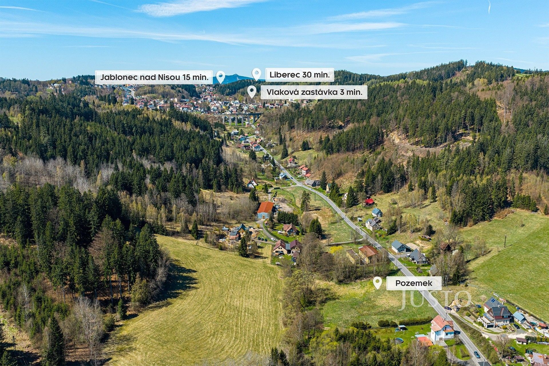 Pozemek pro bydlení · 6 921 m² · Smržovka - 4