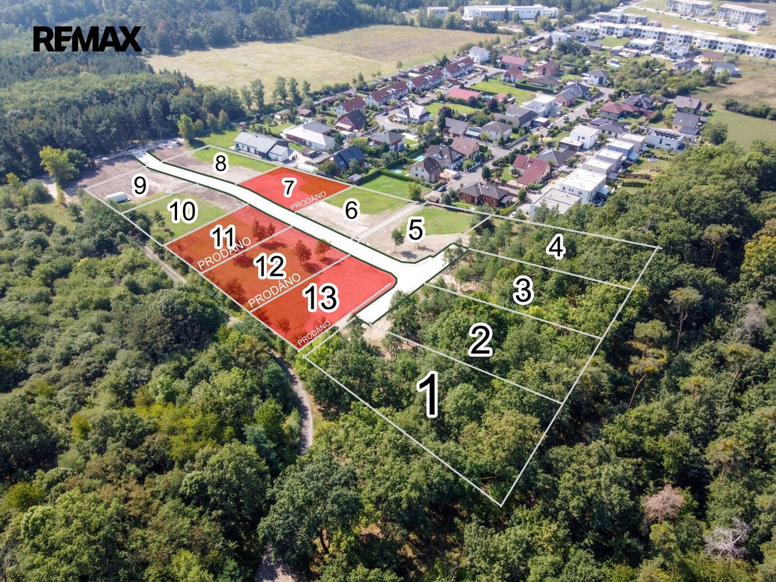 Pozemek pro bydlení · 1 136 m² · Kolín - 3