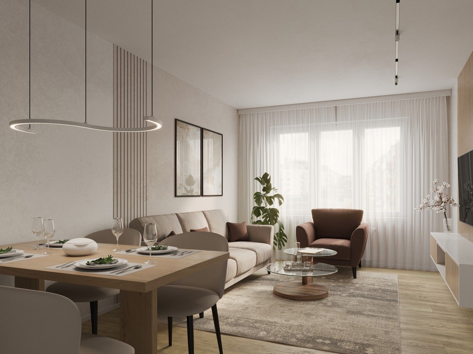 2+kk, Zvonková, Praha Záběhlice, 53 m² - 2