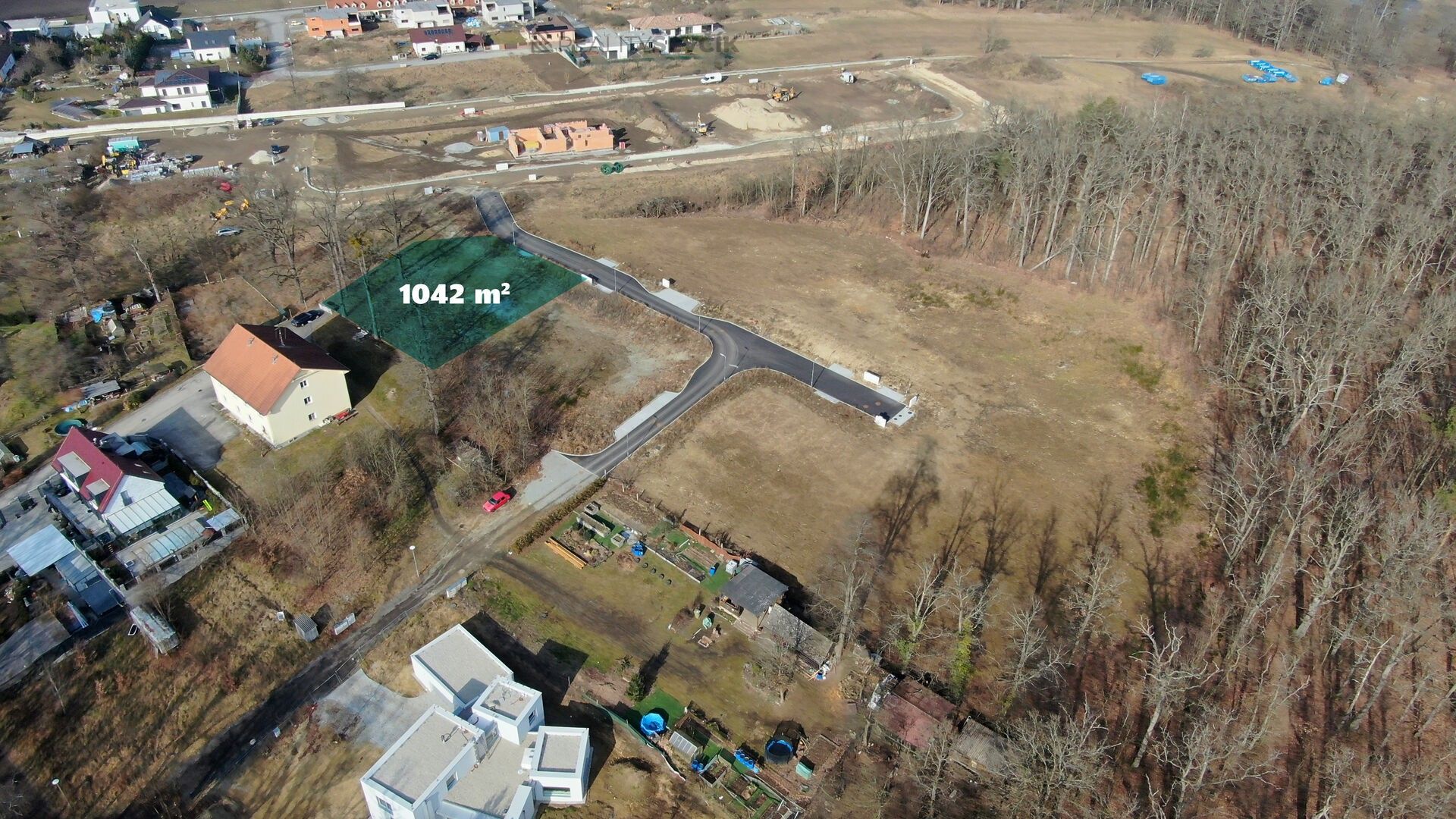 Pozemek pro bydlení · 1 042 m² · Lesní, Hluboká nad Vltavou - 3