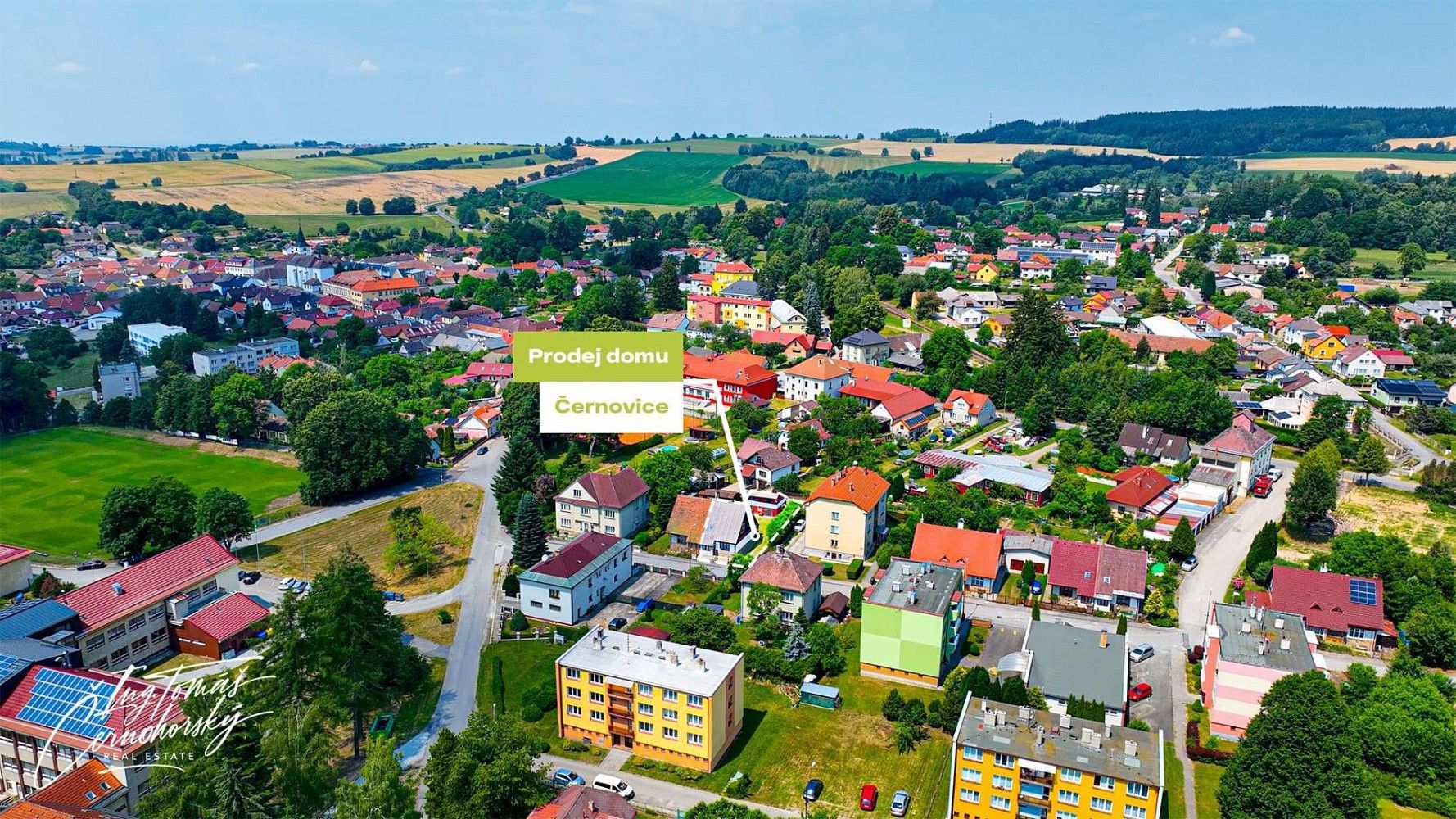 Prodej rodinný dům - Tyršova, Černovice, okres Pelhřimov, 168 m² - 5
