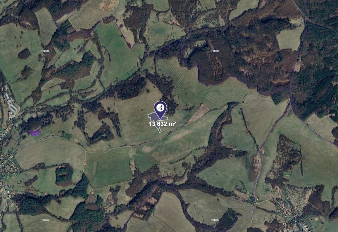 Prodej zemědělský pozemek - Luhačovice, 3 408 m² - 2