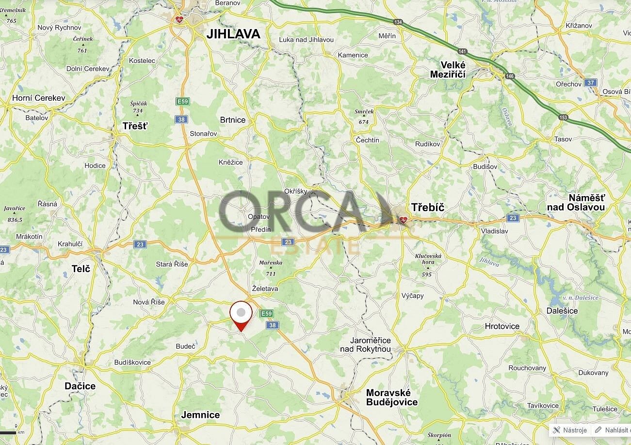 Prodej pozemek - Meziříčko, okres Třebíč, Kraj Vysočina - 5