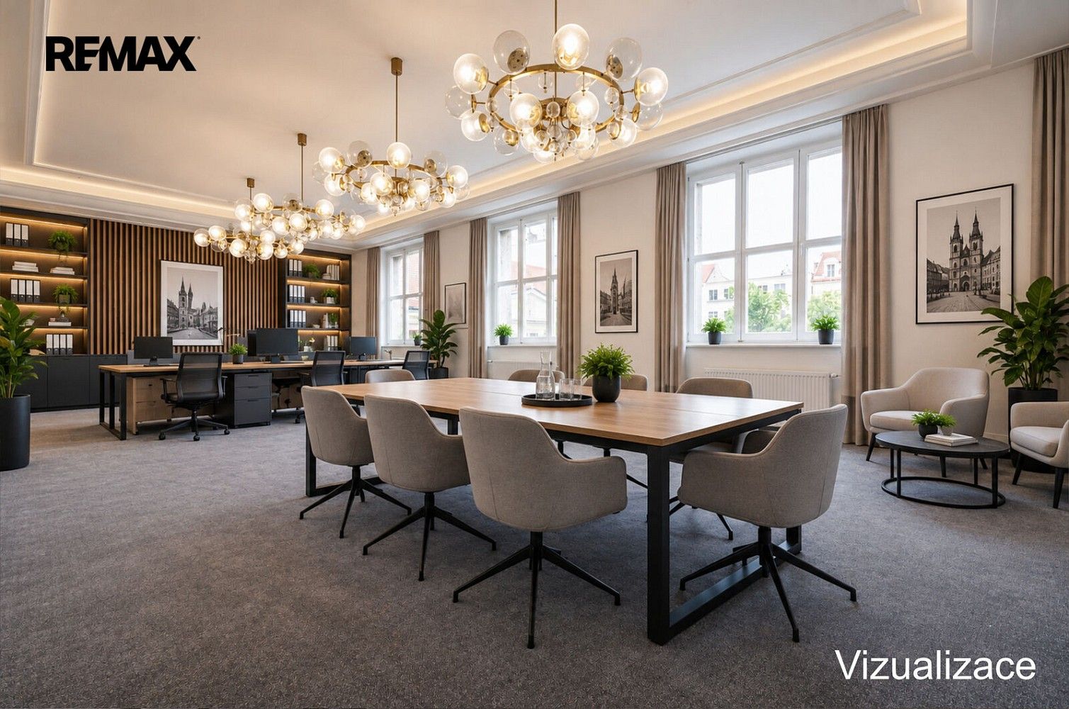 Pronájem kancelář - Louny, Ústecký kraj, 65 m² - 1