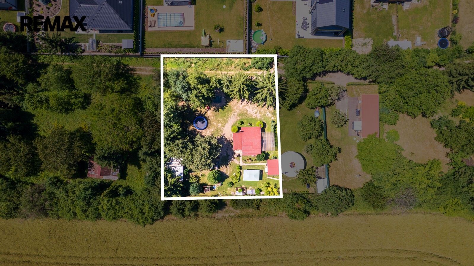 Zahrada, 1 178 m²