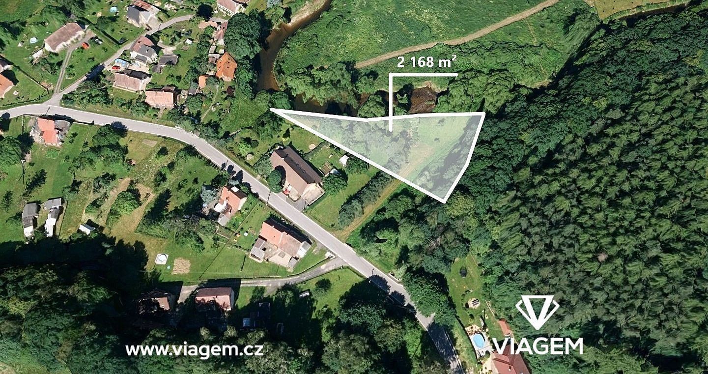 Zahrada, 2 168 m²