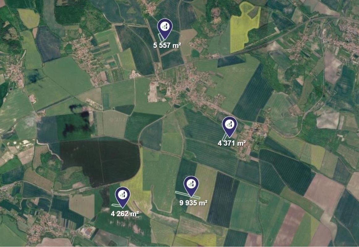 Prodej zemědělský pozemek - Podsedice, 17 030 m² - 5