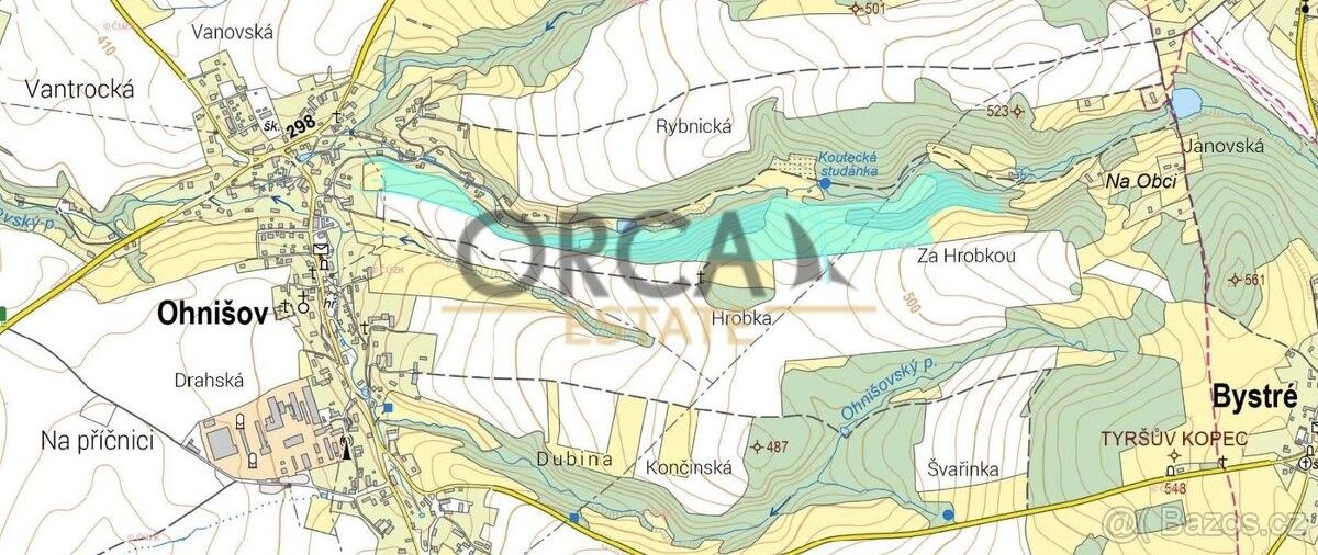 Pozemky pro bydlení, Ohnišov, 517 84