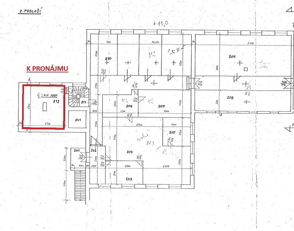 Kanceláře, Papírenská, Praha 6 - Bubeneč, 39 m² - 2