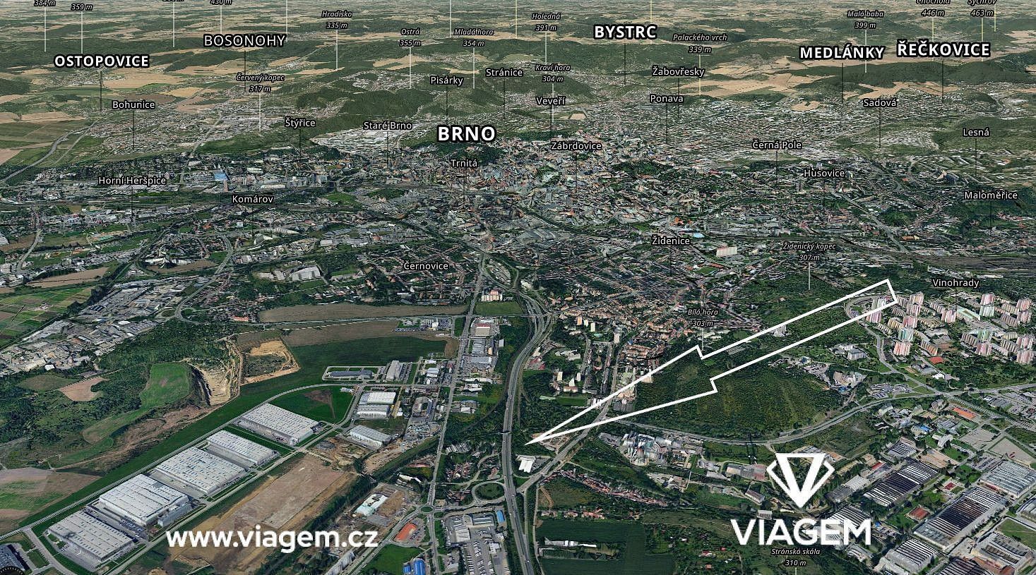 Zemědělské pozemky, Brno, okres Brno-město, Jihomoravský kraj - 1