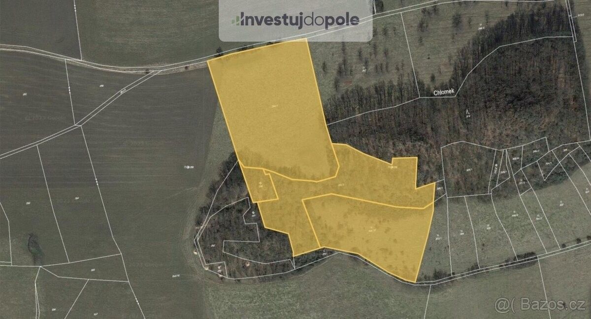 Prodej zemědělský pozemek - Prackovice nad Labem, 411 33, 5 048 m²