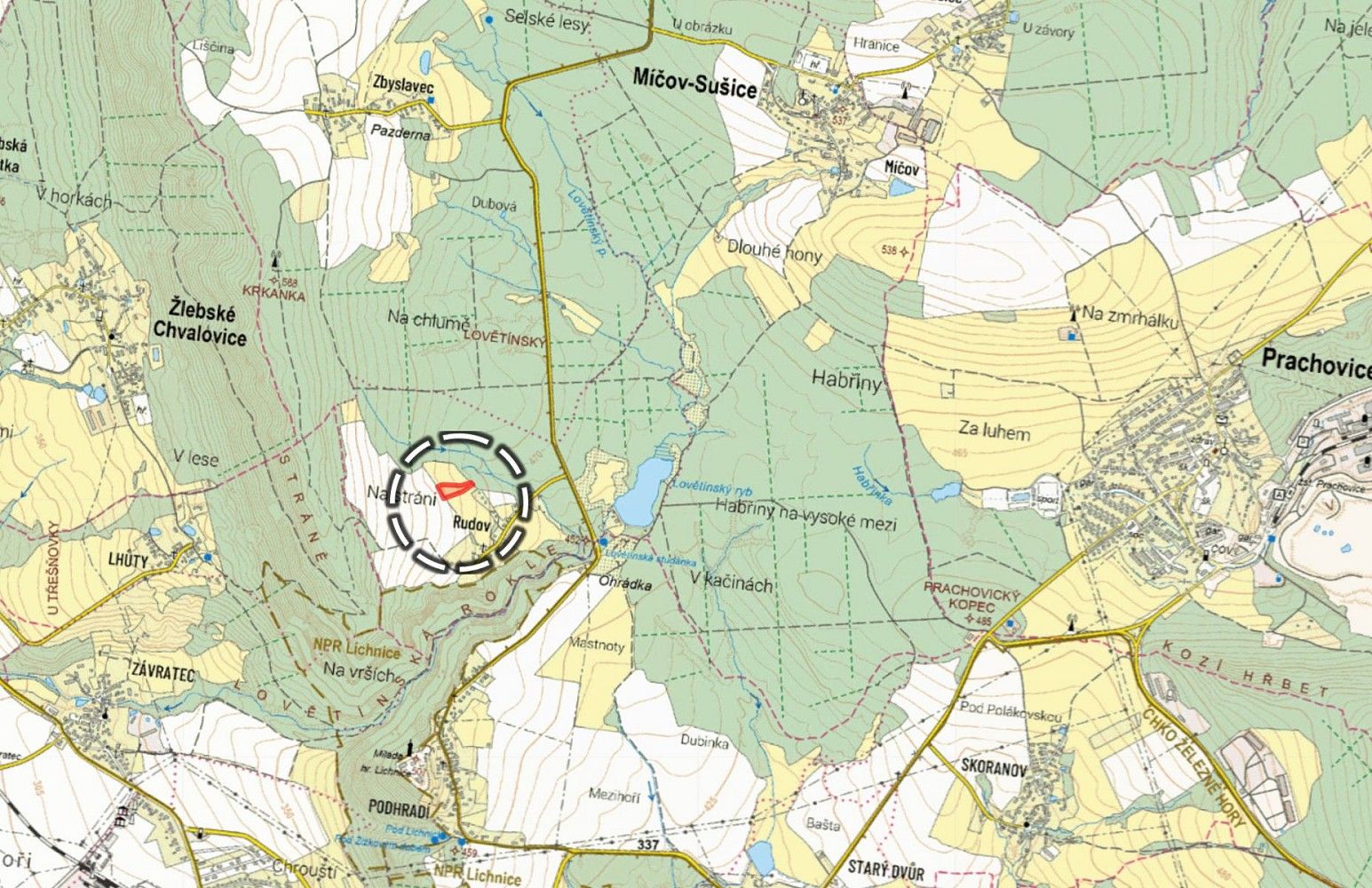Louky, Míčov-Sušice - Rudov, okres Chrudim, Pardubický kraj - 2