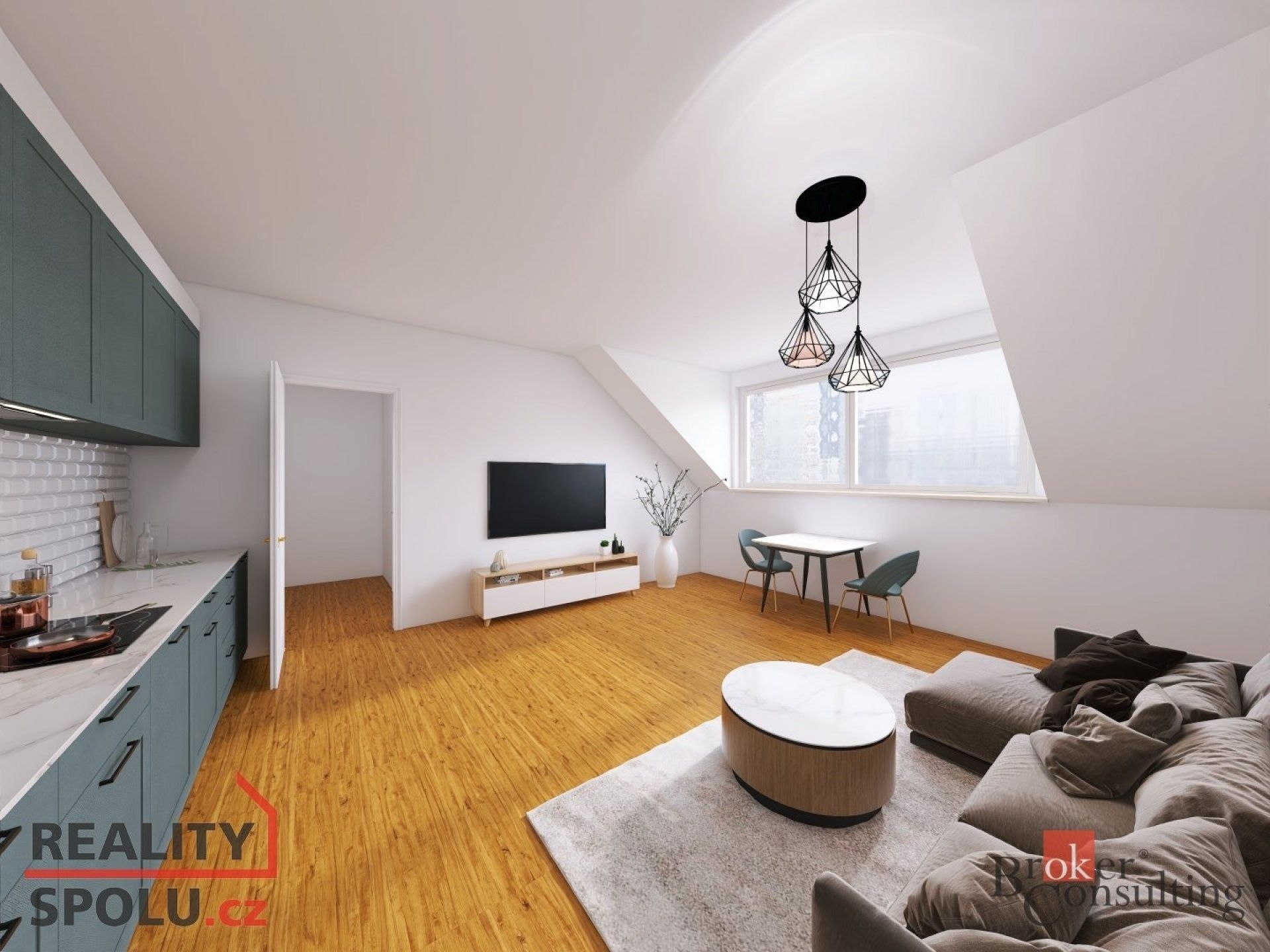 Prodej byt 2+kk - Heydukova, Praha, 60 m²