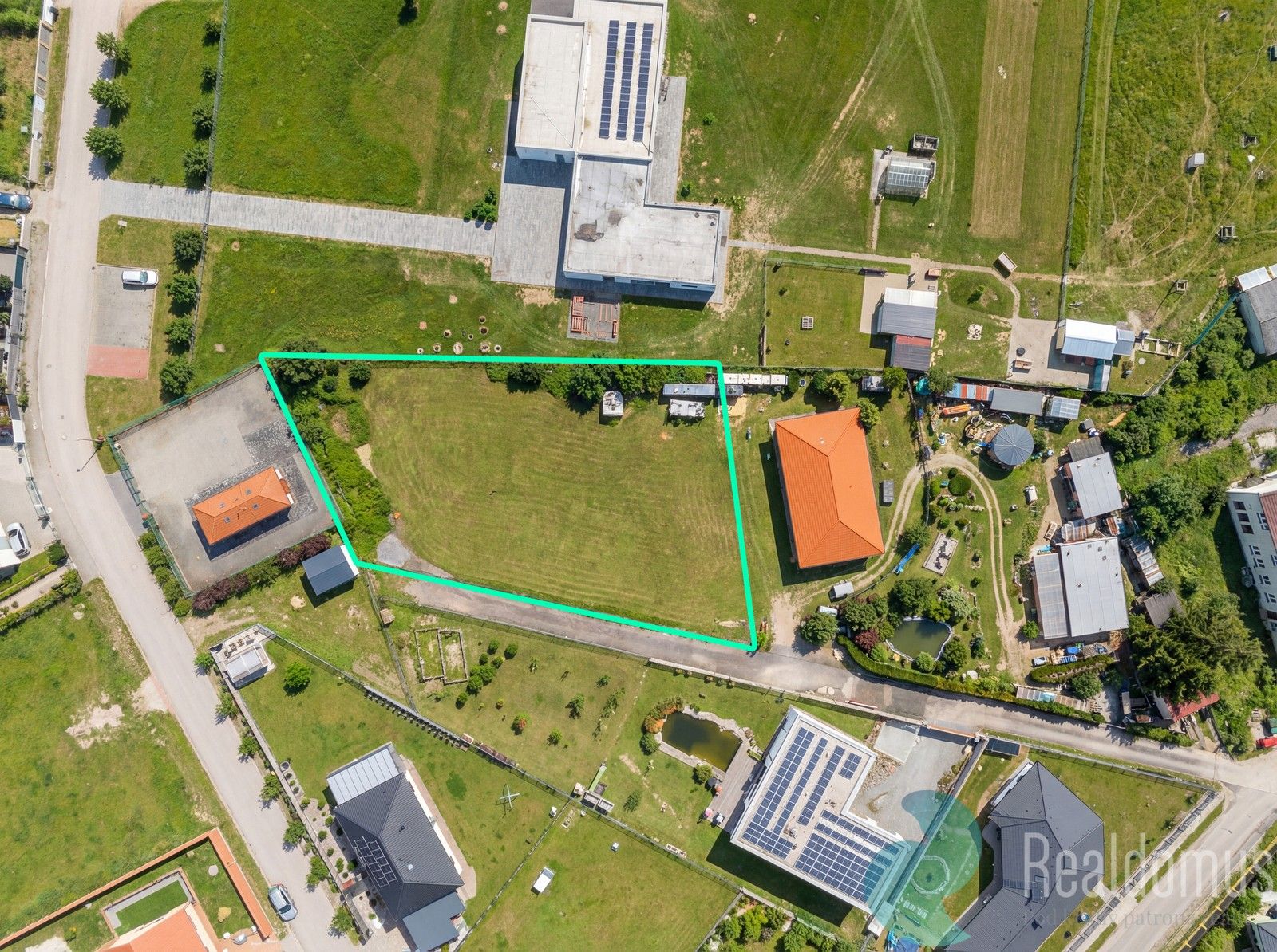 Pozemky pro bydlení, Třeboň, 1 638 m² - 1