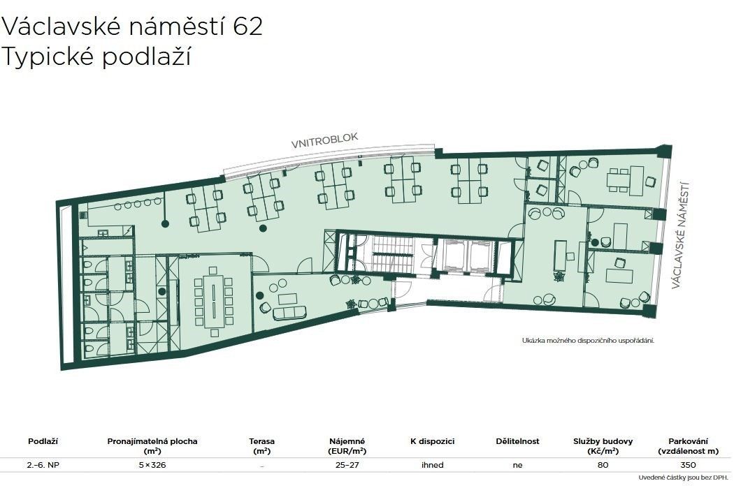Kancelář · 2 800 m² · Václavské náměstí  , Praha Nové Město - 3