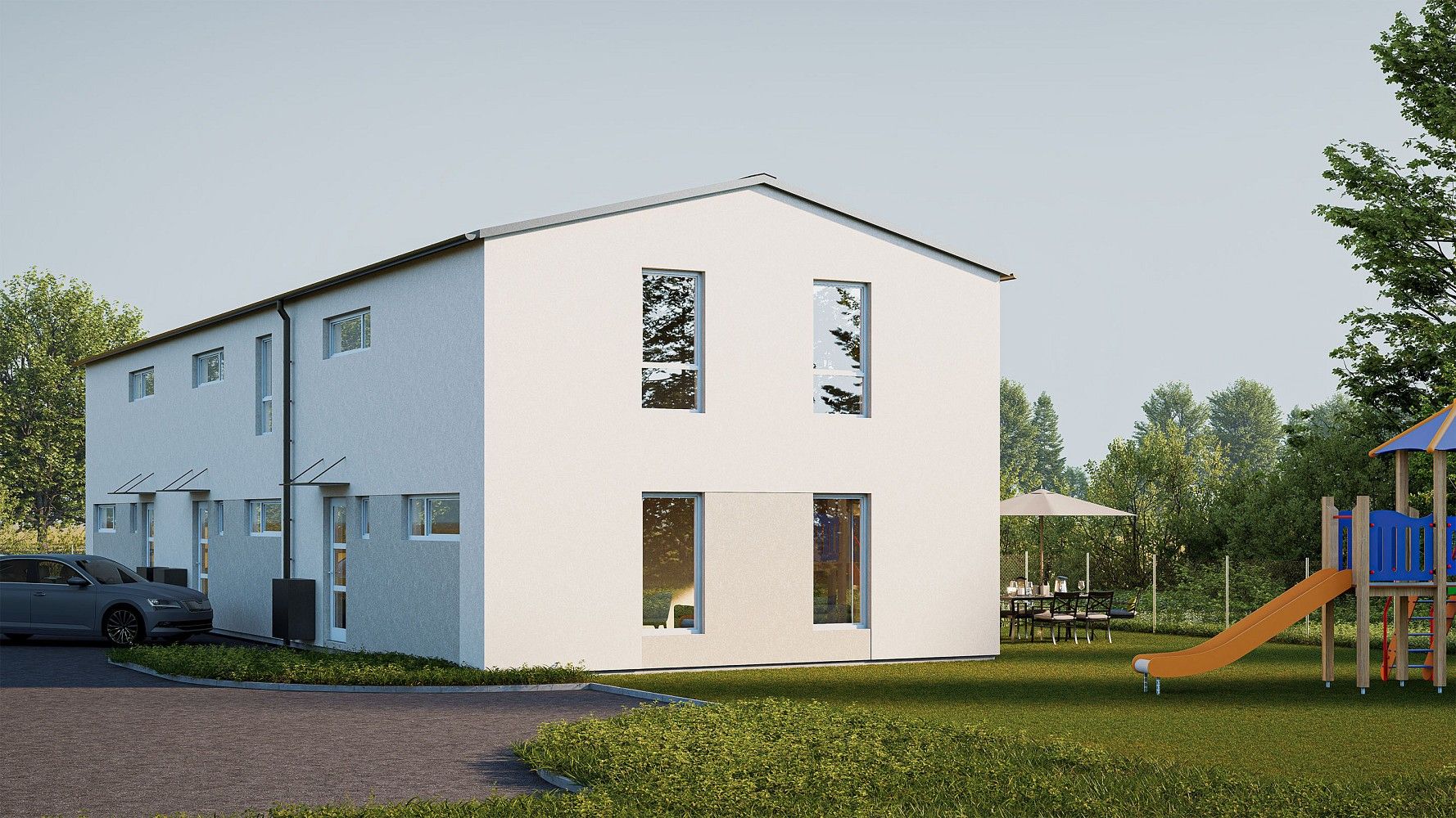 Rodinné domy, Květnice, okres Praha-východ, Středočeský kraj, 96 m² - 1
