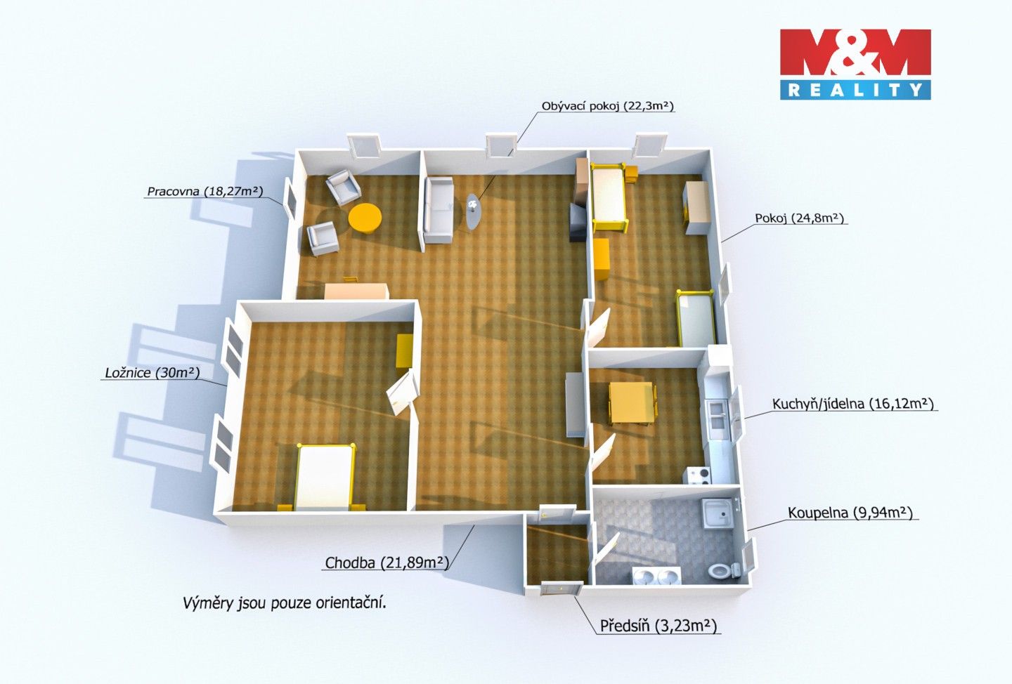 Pronájem byt 3+1 - Erbenova, Plzeň, 140 m²