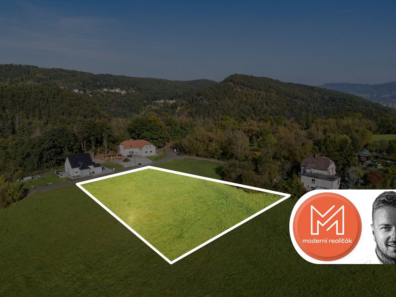 Pozemky pro bydlení, Albánská, Děčín - Děčín VIII-Dolní Oldřichov