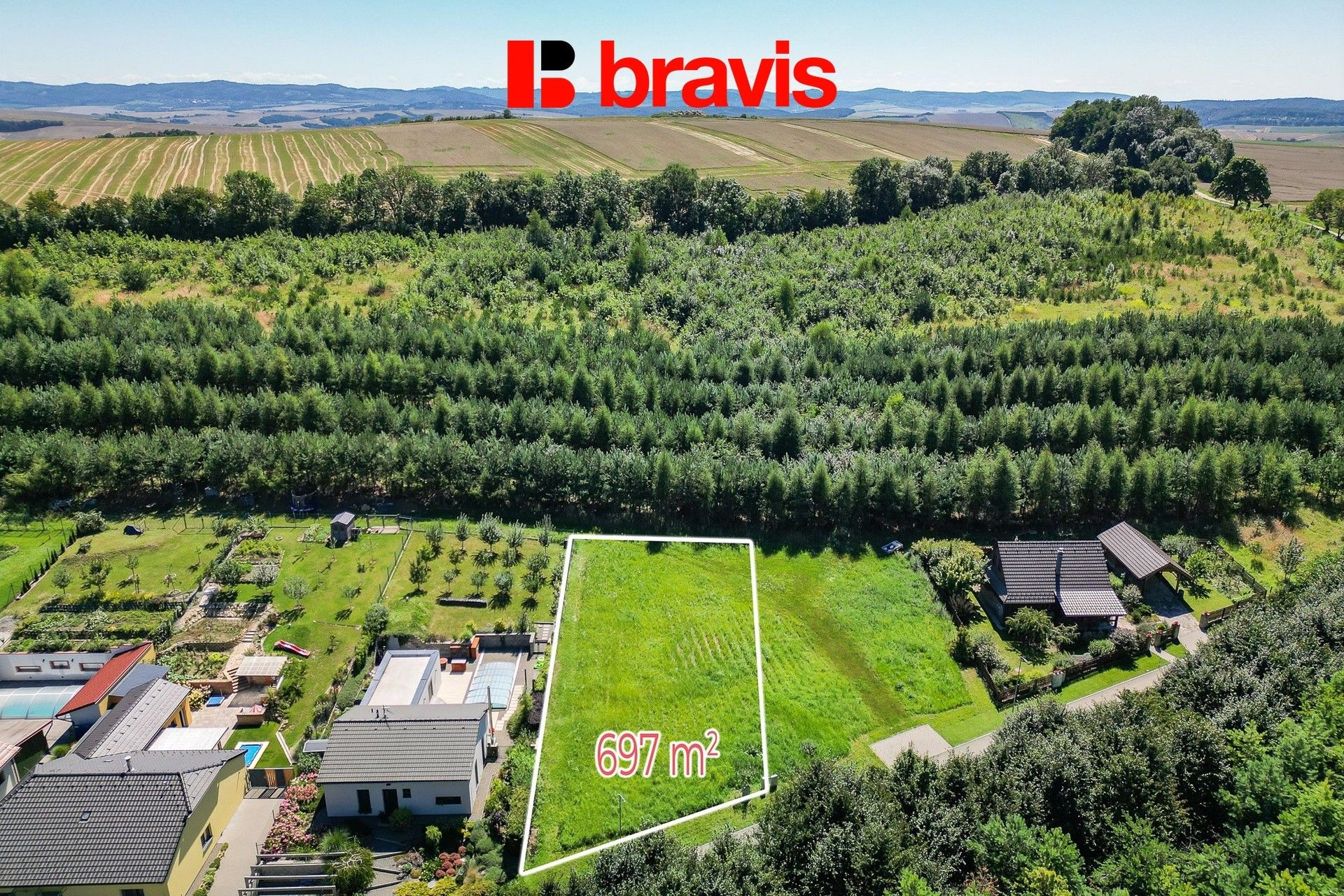 Prodej pozemek pro bydlení - Chvalkovice