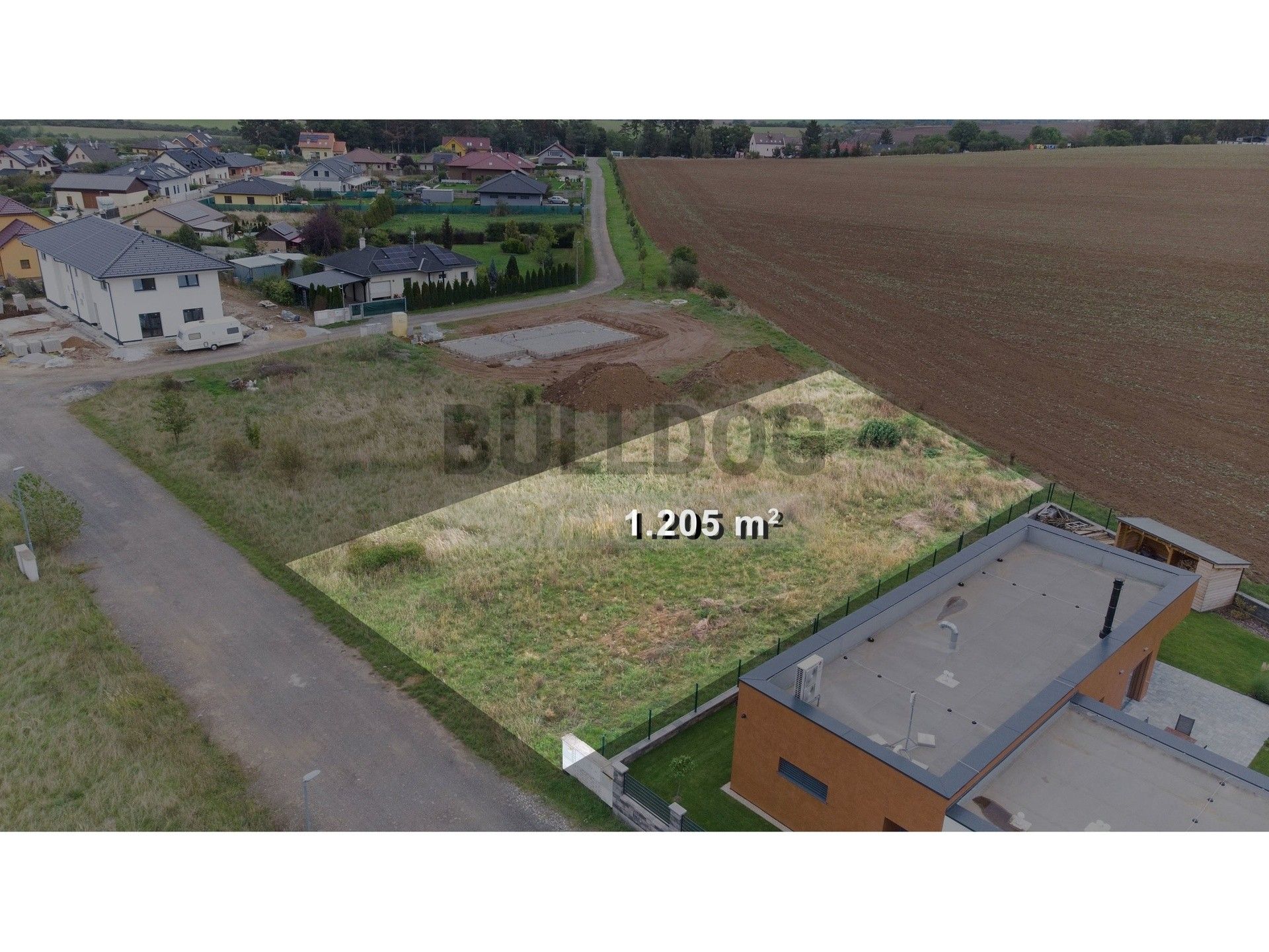 Pozemky pro bydlení, Bavoryně, 1 205 m²