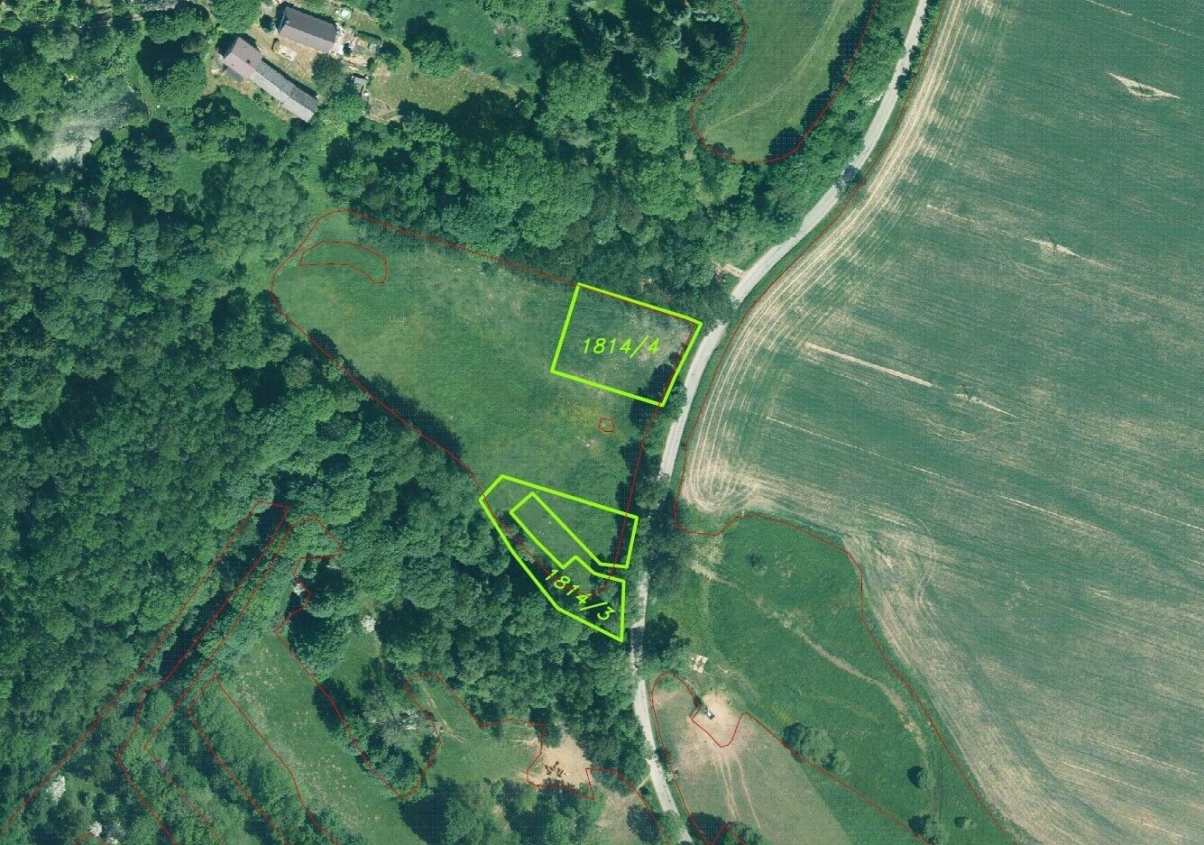 Prodej pozemek - Vidžín, Úterý, 3 m²