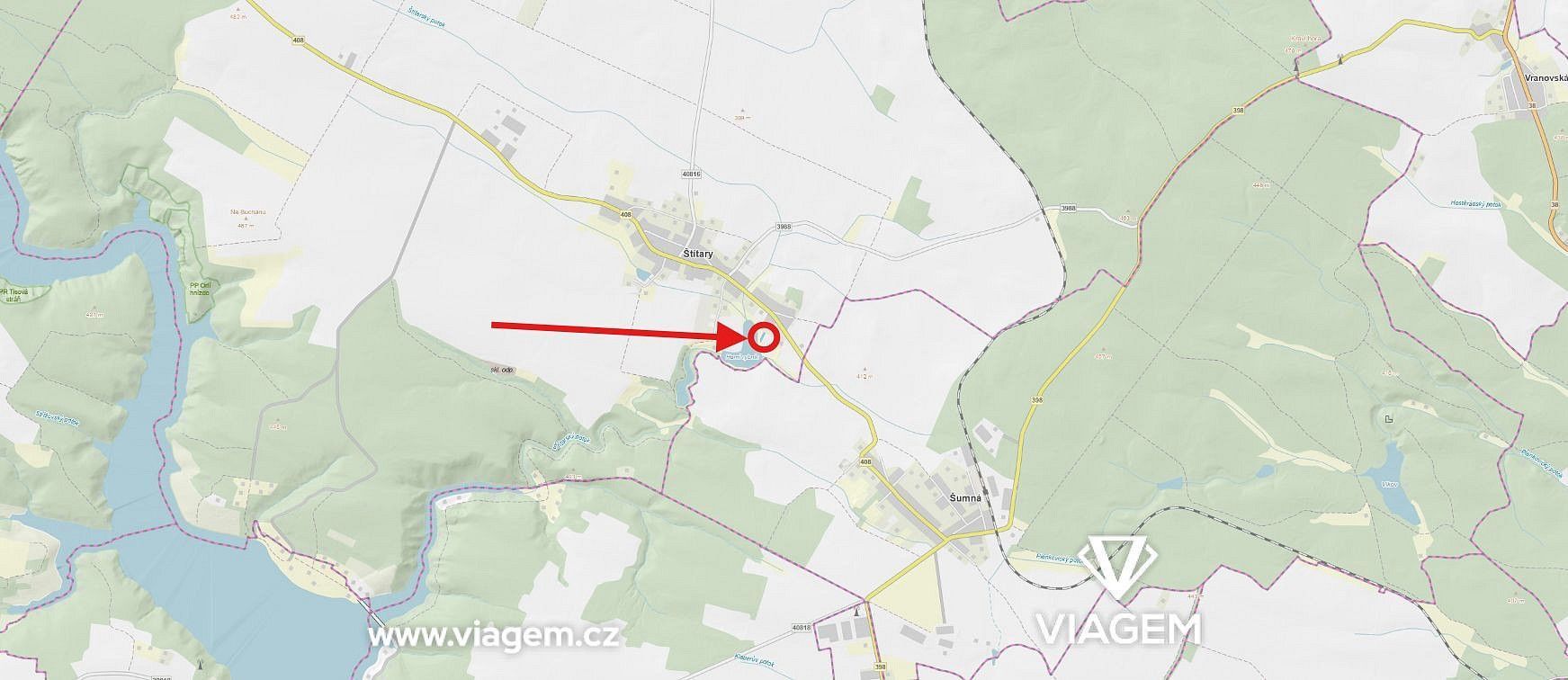 Prodej zahrada - Štítary, okres Znojmo, Jihomoravský kraj - 2