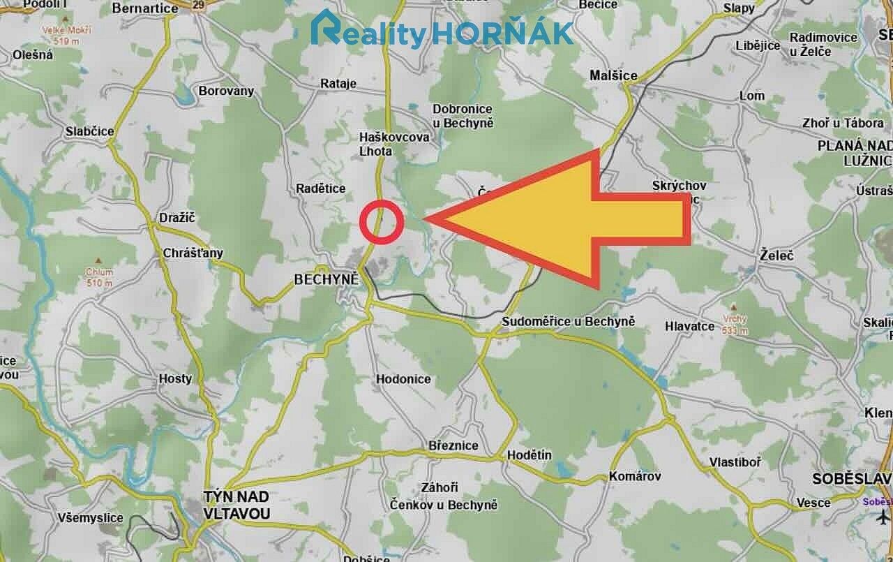 Pozemek pro bydlení · Bechyně, okres Tábor, Jihočeský kraj - 3