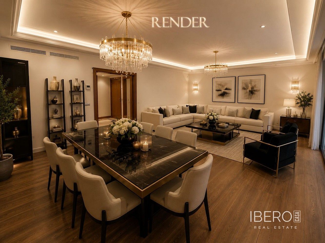 4+kk, Puerto Banús, Španělsko, 300 m² - 2