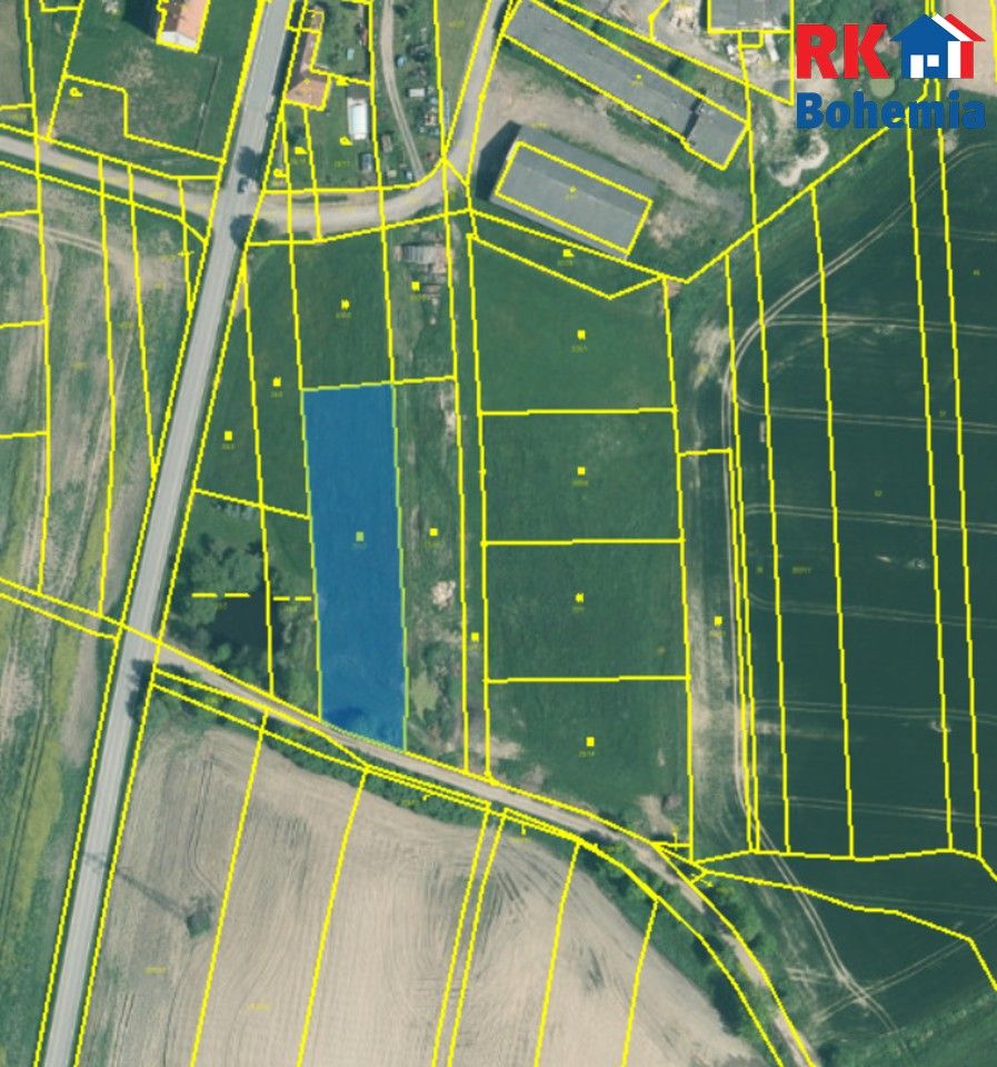 Prodej pozemek pro bydlení - Senožaty, Bechyně, 2 373 m²