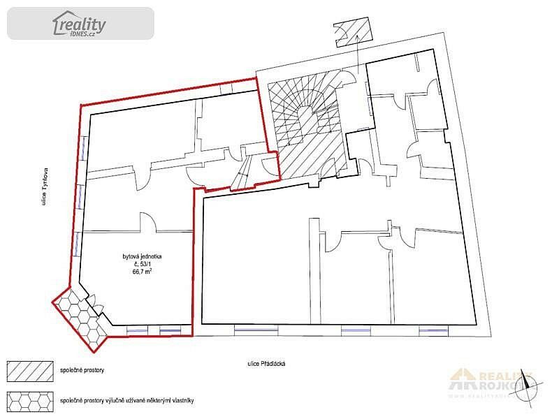 Prodej byt 2+1 - Broumov - Velká Ves, okres Náchod, Královéhradecký kraj, 66 m² - 2