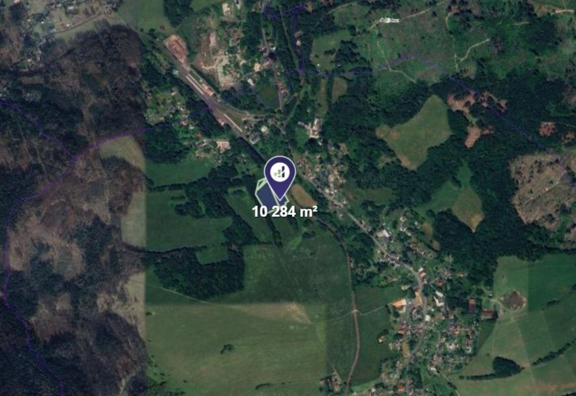 Prodej louka - Mikulášovice, 5 142 m²