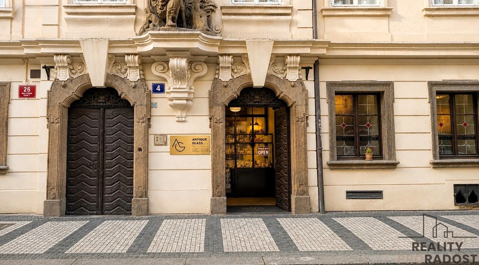 Obchodní prostory, Tomášská, Praha Malá Strana, 13 m²