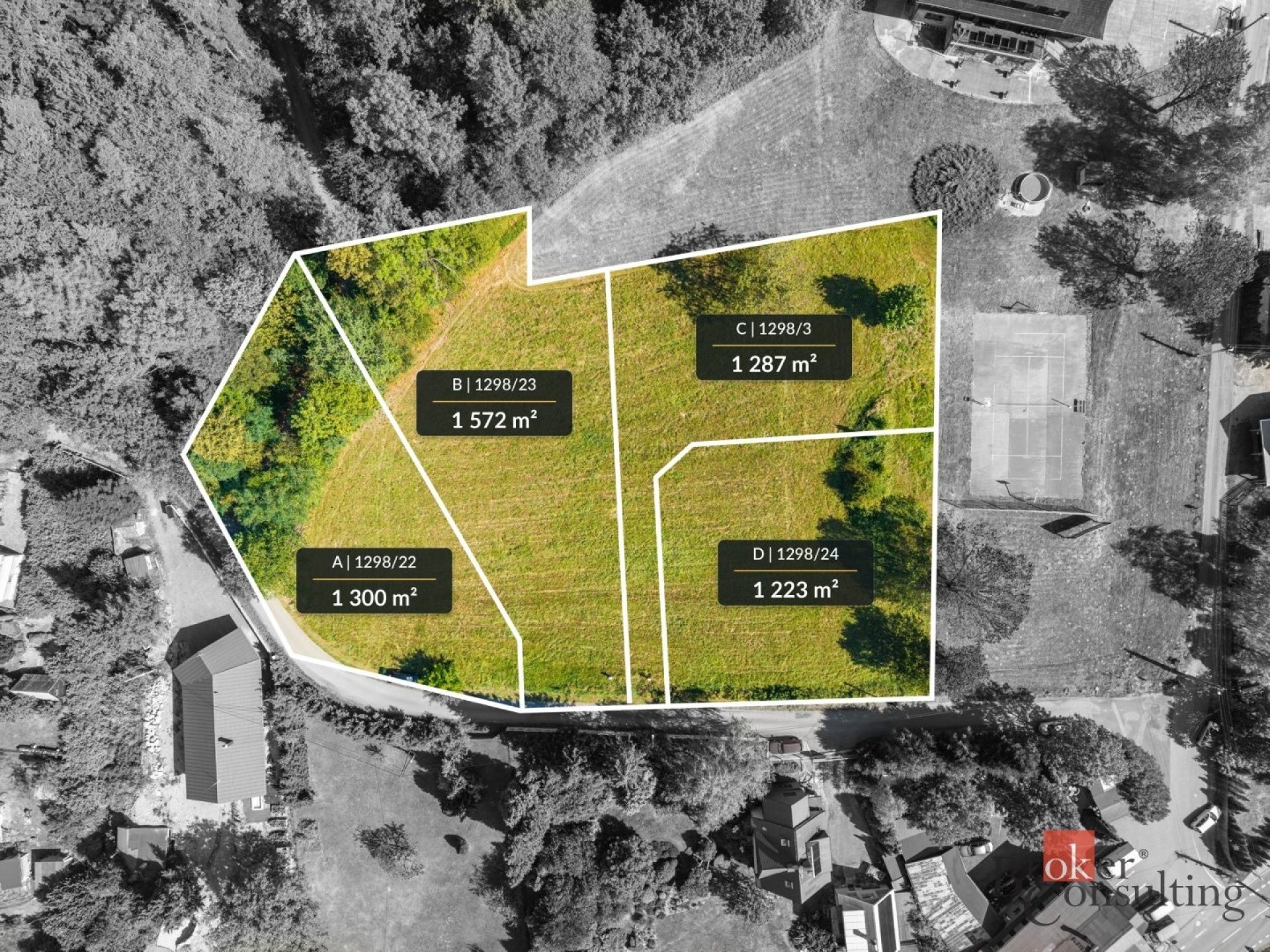 Prodej pozemek pro bydlení - Kunčice pod Ondřejníkem, 1 300 m² - 2
