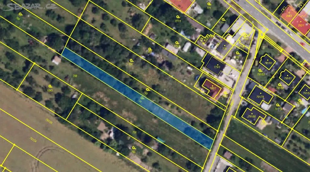 Prodej pozemek pro bydlení - Křelov-Břuchotín, 783 36